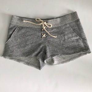 Abercrombie & Fitch small, heather grey shorts
